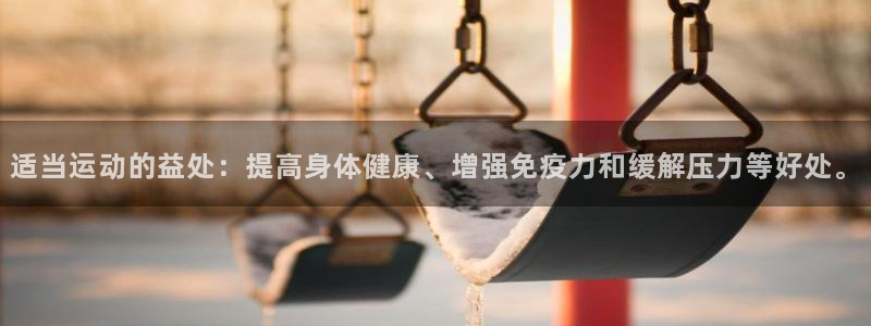 球王会体育：适当运动的益处：提高身体健康、增强免疫力和缓解压力等好处。